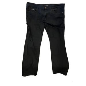 Fried Denim Black Slim Jeans Mens 38x32
